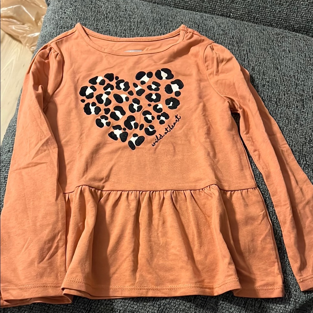 Orange Kids Top